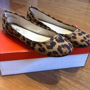 Leopard Print Flats